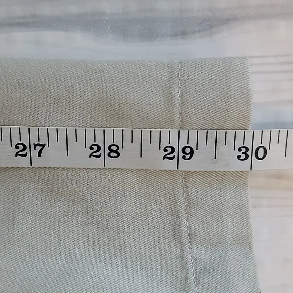 Docker Chino Pants Vintage 90s Pleated Front - Light Tan Mens Size 38